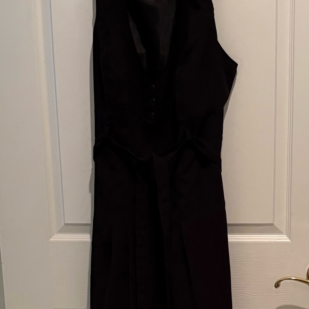 NWOT Black V-Neck Sleeveless Dress 20W